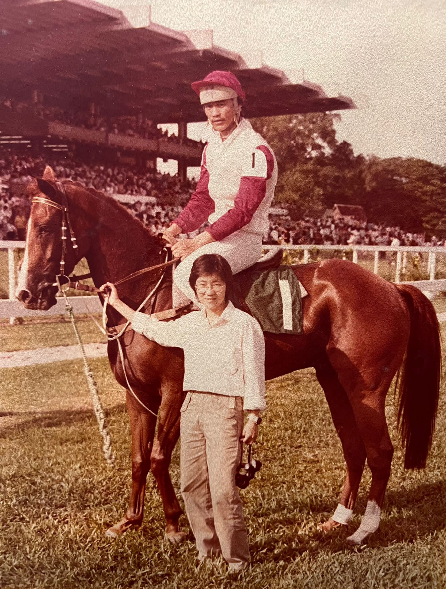 Amateur Rider Mike Leow on Singapore Prince